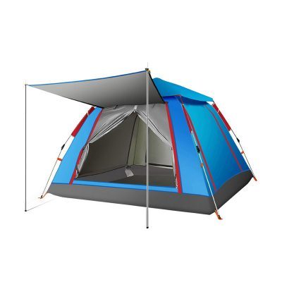 Colorful camping tent with mosquito net (5)
