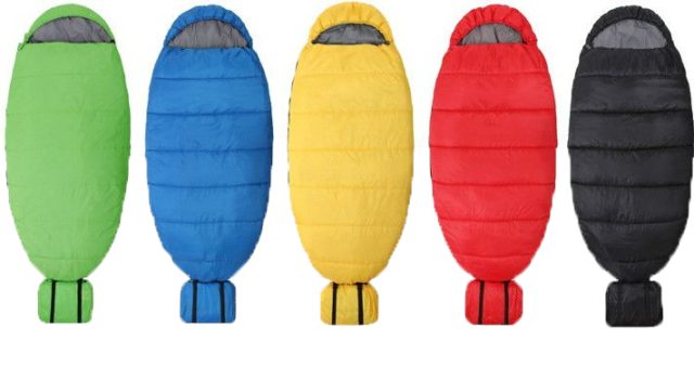 Coloured sleeping bag for children (1)