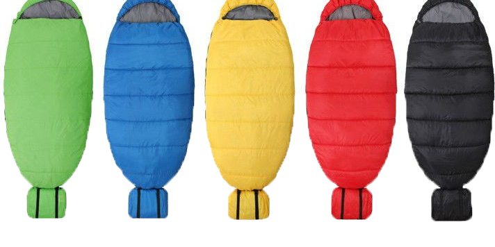 Coloured sleeping bag for children (1)