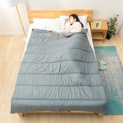 Extra thick cold double sleeping bag (3)