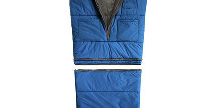 Fitted sleeping bag designed for adults (1)