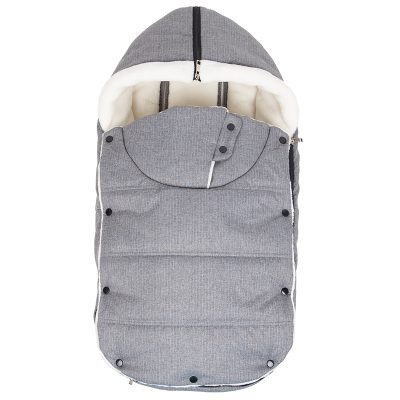 Grey warm children’s sleeping bag (5)