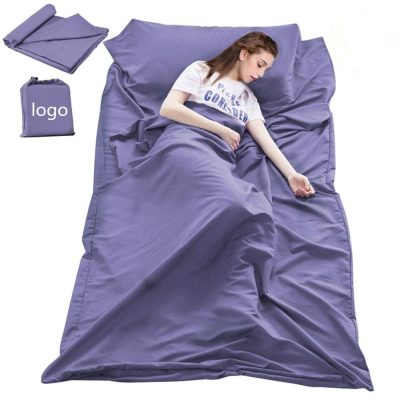 Purple soft sleeping bag padding (4)