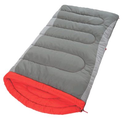 Red cotton sleeping bag for adults (6)