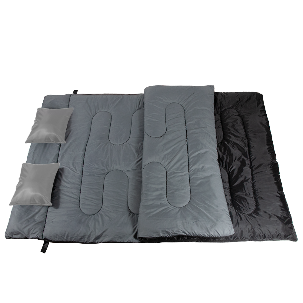 Waterproof outdoor double sleeping bag