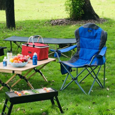 blue premium outdoor camping chair (2)