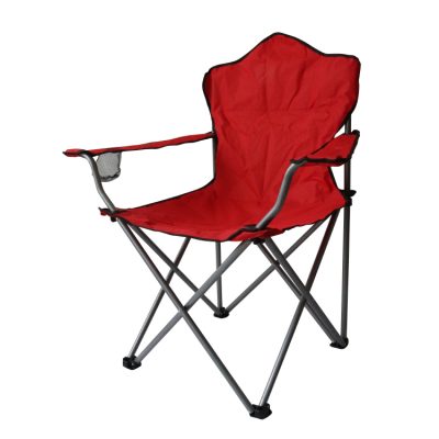 red oxford folding camping chair (4)