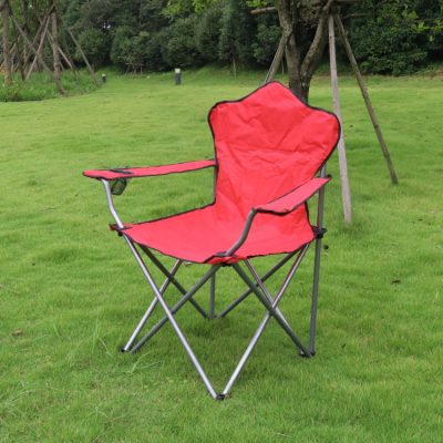 red oxford folding camping chair (6)